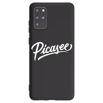 Picasee silikonový černý obal pro Samsung Galaxy S20+ G985F - Picasee - old logo - white