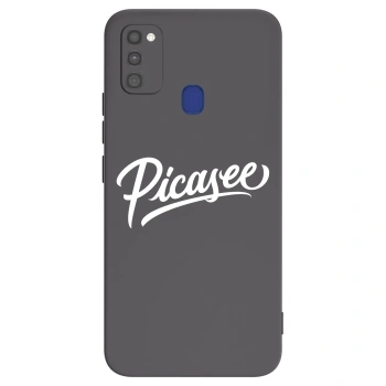 Obal pro Samsung Galaxy M21 M215F - Picasee - old logo - white