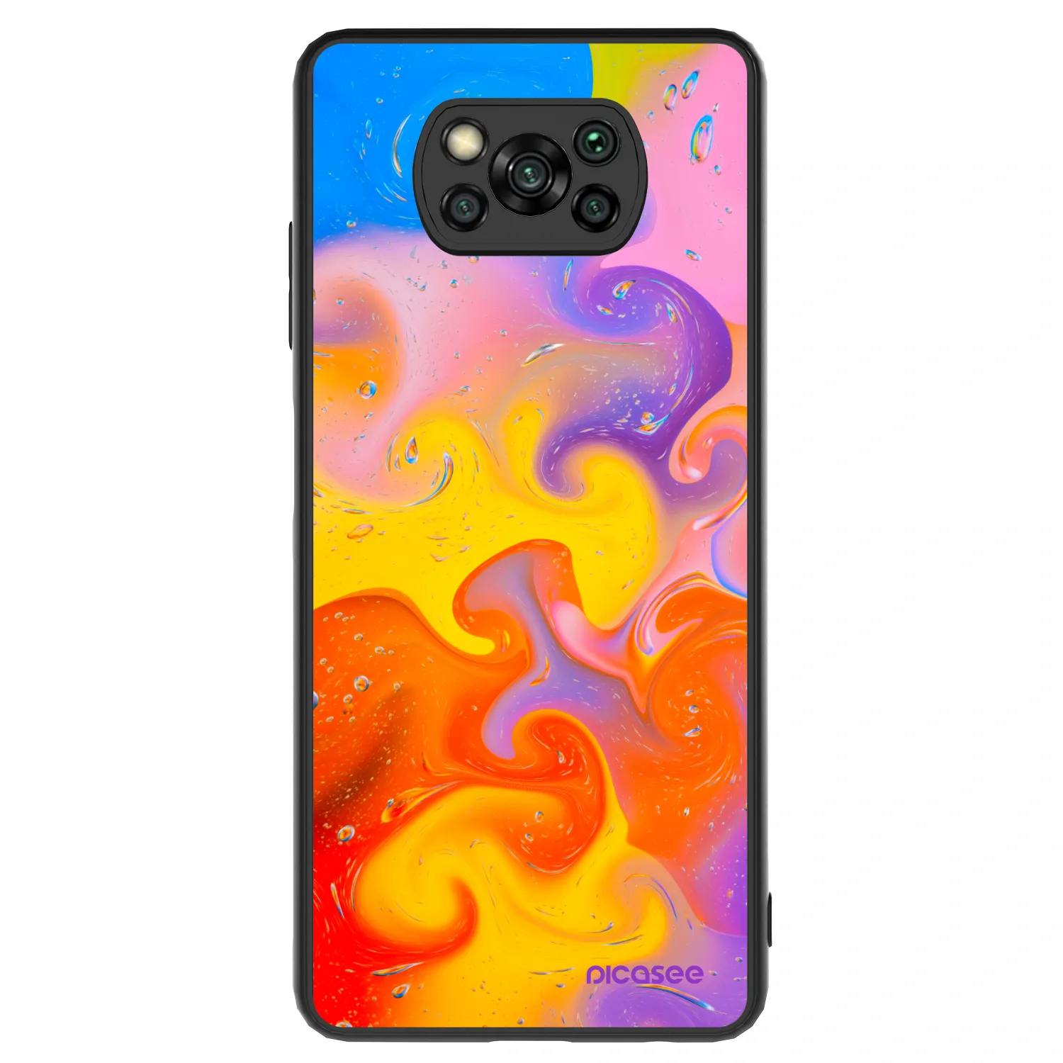 Picasee ULTIMATE CASE pro Xiaomi Poco X3 - Bubbles