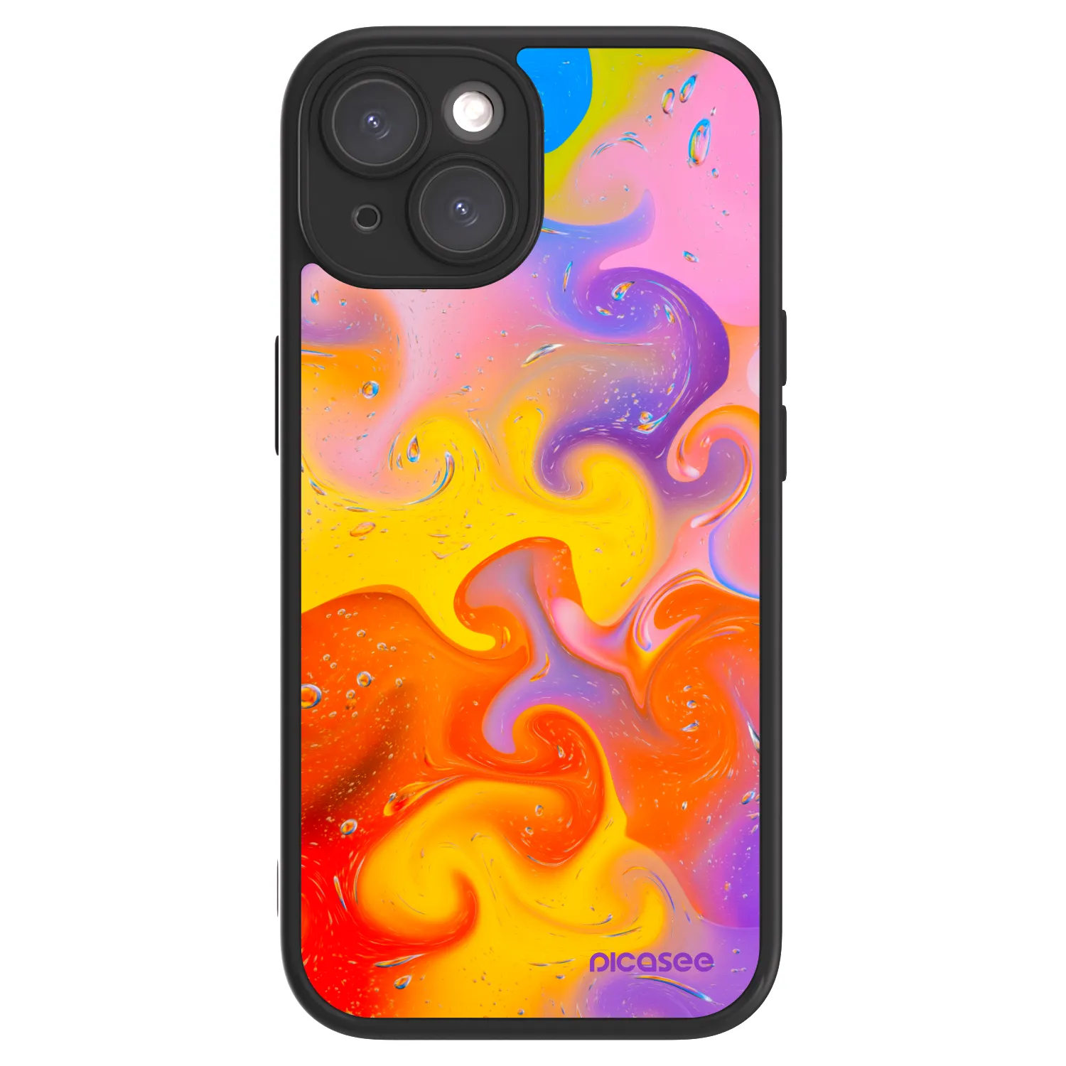 Picasee ULTIMATE CASE pro Apple iPhone 15 - Bubbles