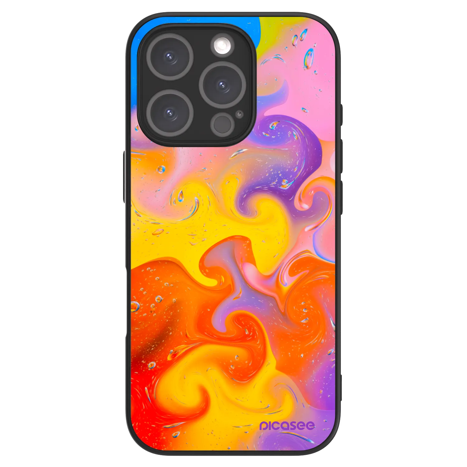 Picasee ULTIMATE CASE pro Apple iPhone 16 Pro - Bubbles