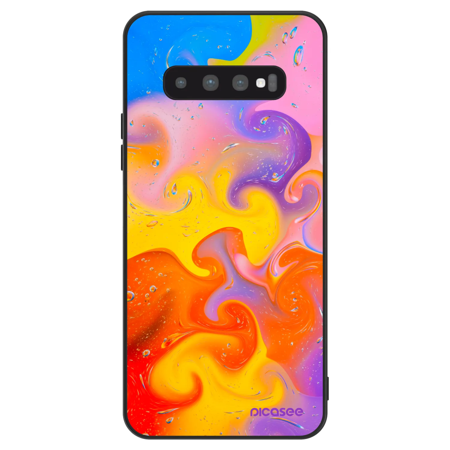 Picasee ULTIMATE CASE pro Samsung Galaxy S10 Plus G975 - Bubbles