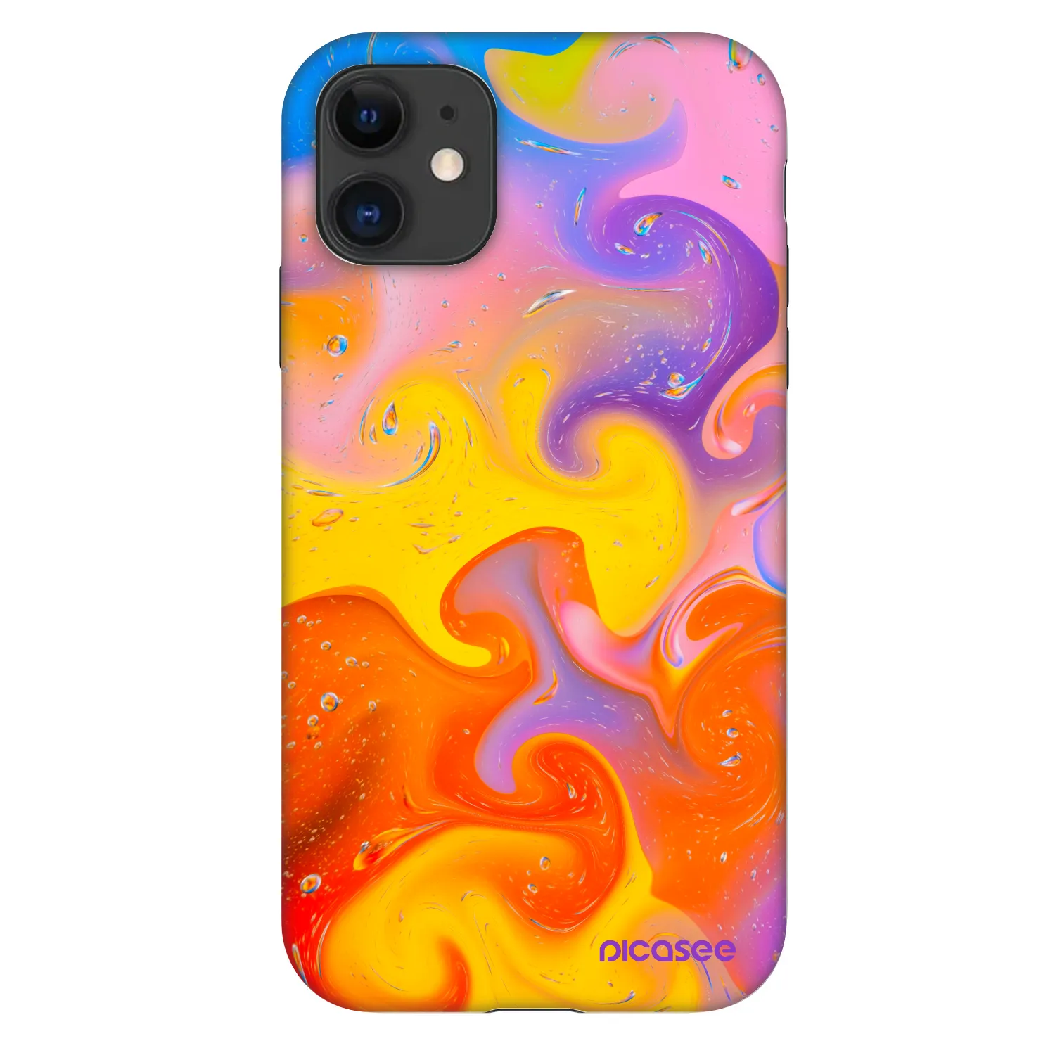 Picasee Fashion Case pro Apple iPhone 11 - Bubbles