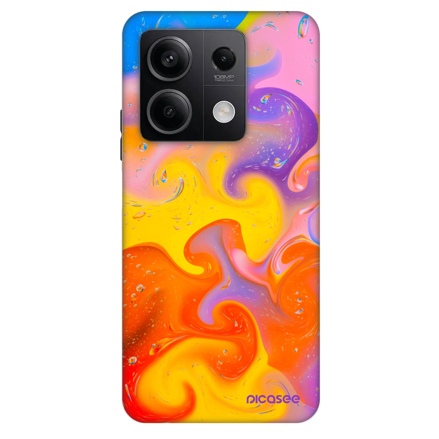 Picasee Fashion Case pro Xiaomi Redmi Note 13 5G - Bubbles