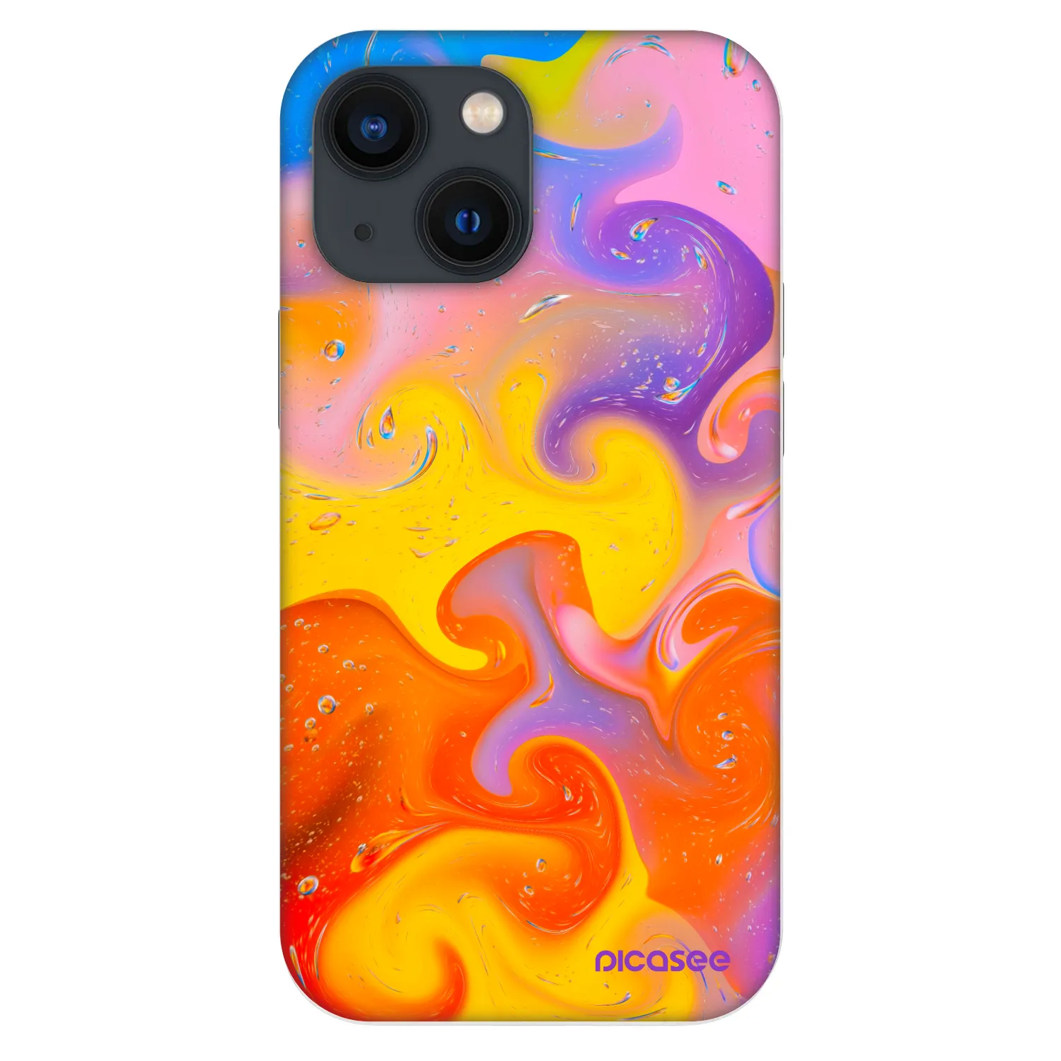 Picasee Fashion Case pro Apple iPhone 13 mini - Bubbles