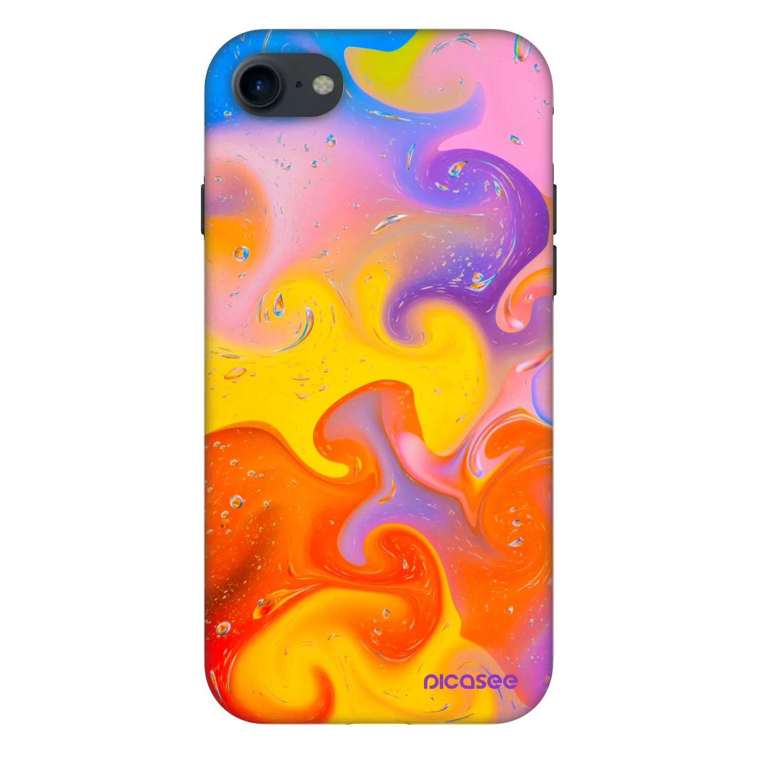 Picasee Fashion Case pro Apple iPhone 8 - Bubbles