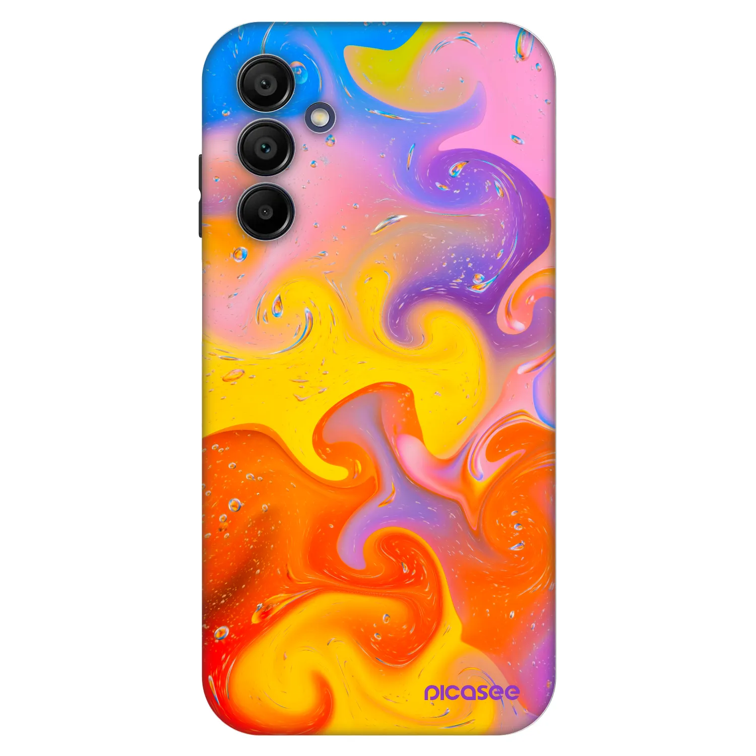 Picasee Fashion Case pro Samsung Galaxy A15 A155F 4G - Bubbles