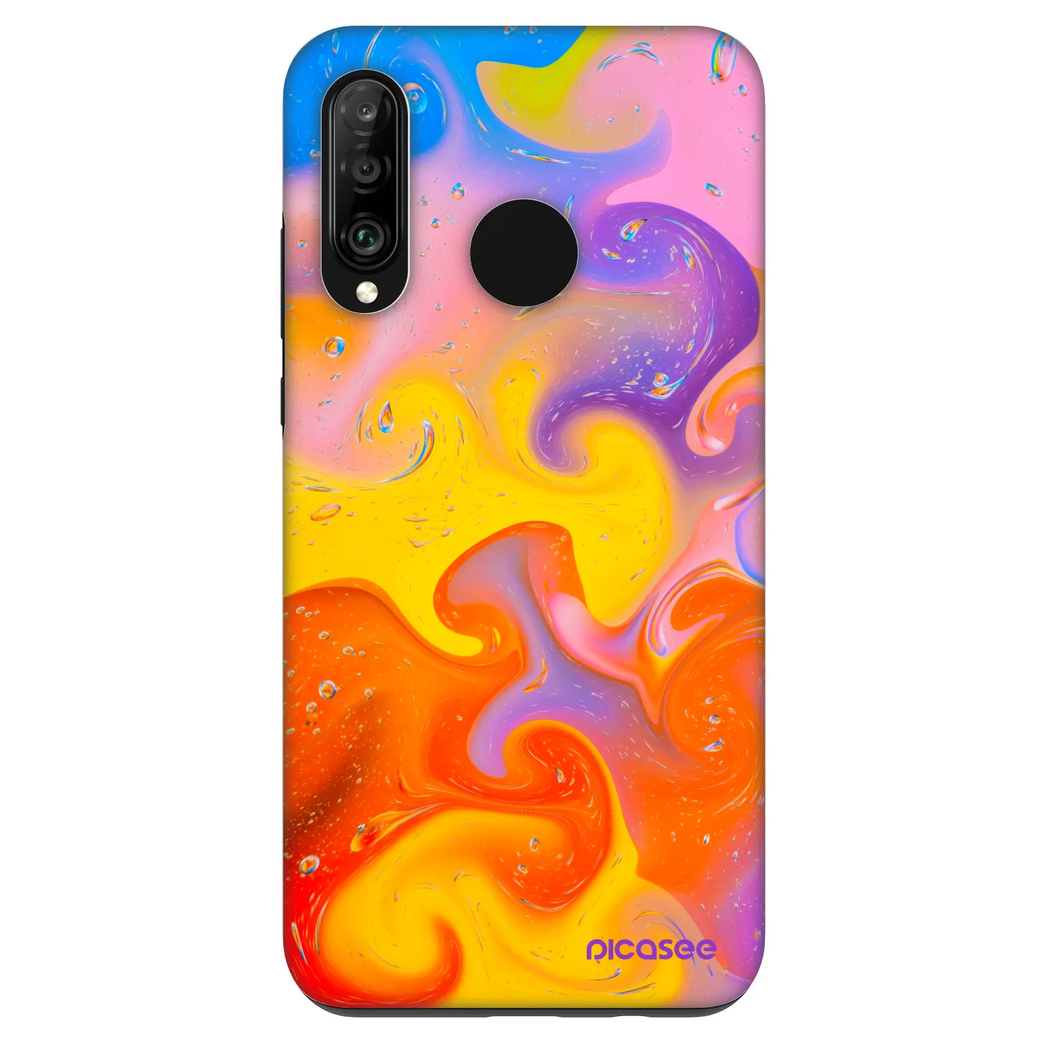 Picasee Fashion Case pro Huawei P30 Lite - Bubbles