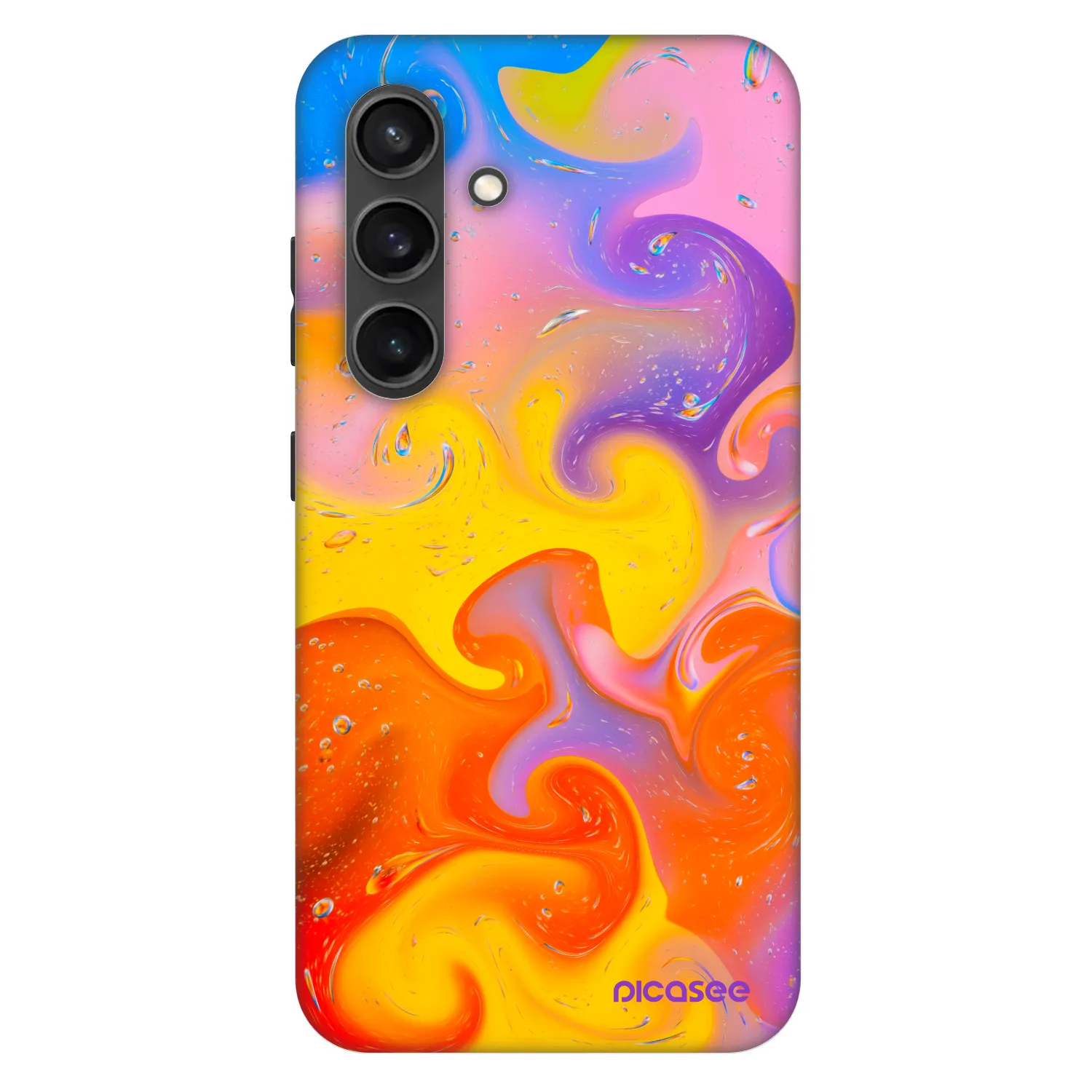 Picasee Fashion Case PowerShare pro Samsung Galaxy S24+ S926B 5G - Bubbles
