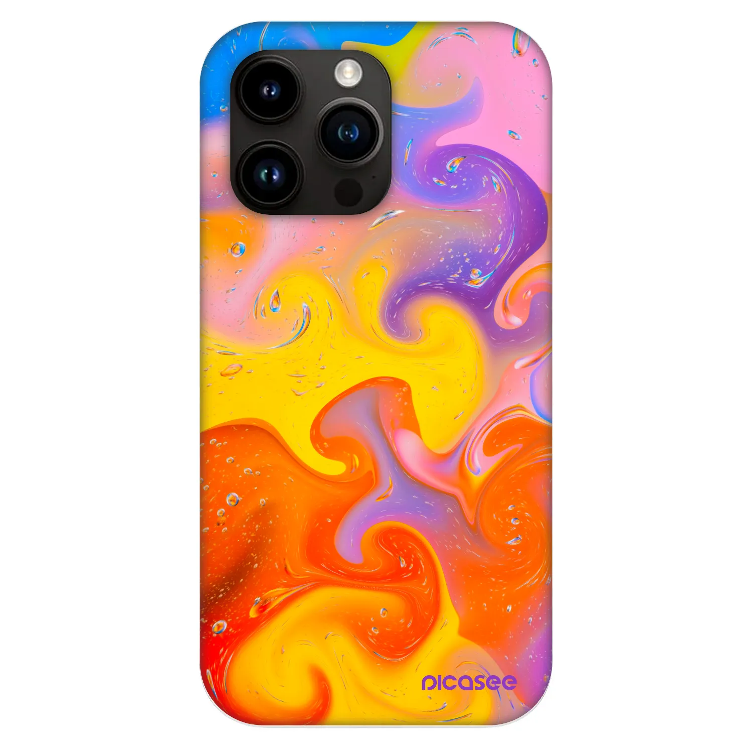 Picasee Fashion Case MagSafe Apple iPhone 13 Pro - Bubbles