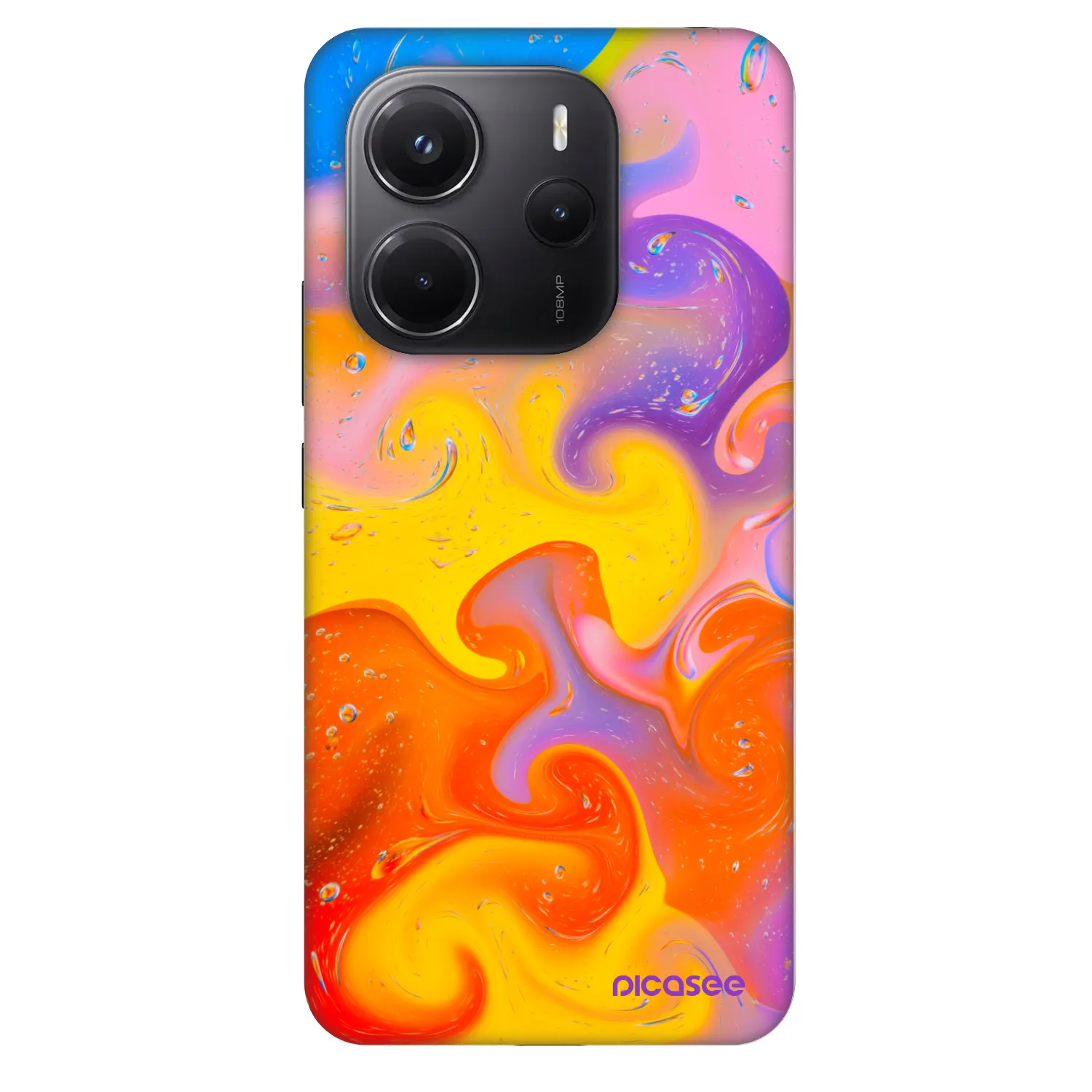 Picasee Fashion Case pro Xiaomi Redmi Note 14 4G - Bubbles