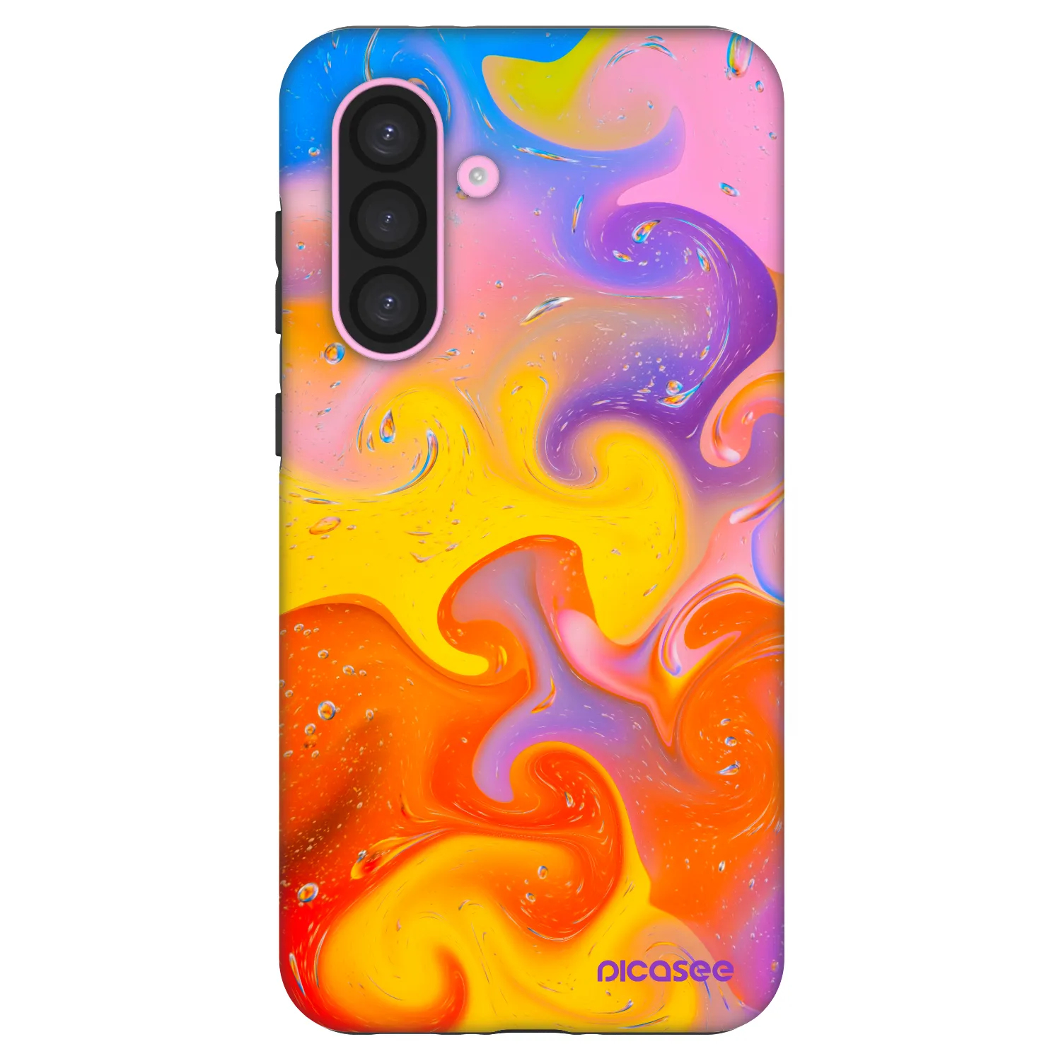 Picasee Fashion Case pro Samsung Galaxy A56 5G A566B - Bubbles