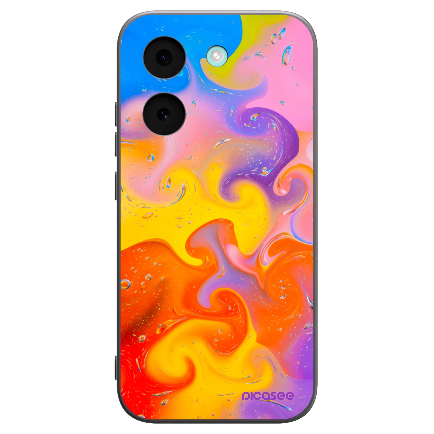 Picasee silikonový černý obal pro Xiaomi Poco X8 Pro - Bubbles