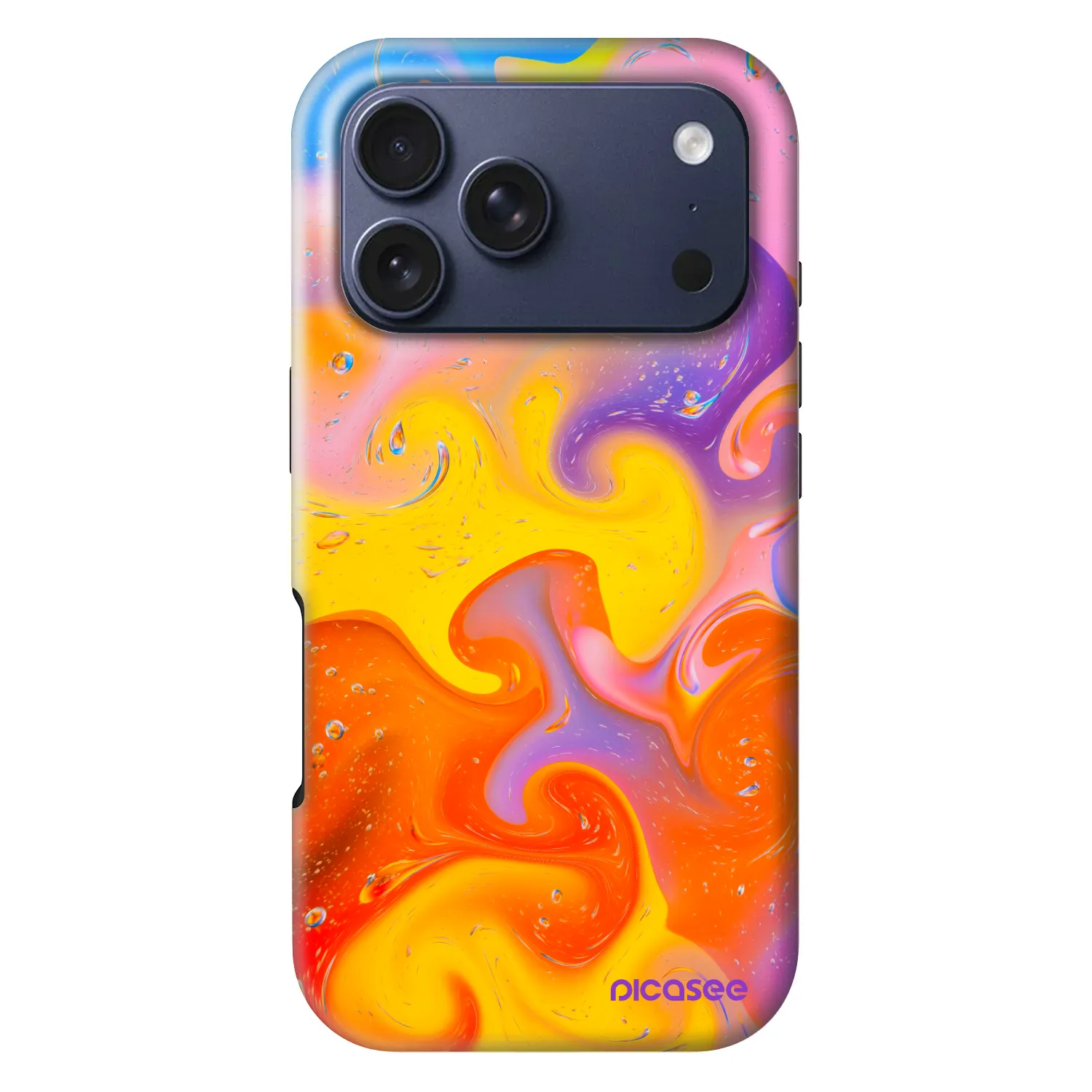 Picasee Fashion Case MagSafe Apple iPhone 18 Pro - Bubbles