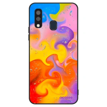 Obal pro Samsung Galaxy A40 A405F - Bubbles