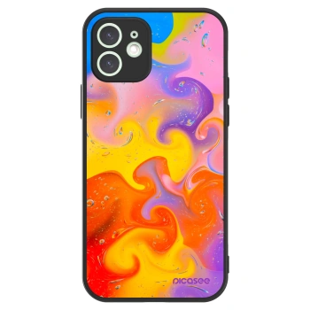 Picasee ULTIMATE CASE MagSafe pro Apple iPhone 12 - Bubbles