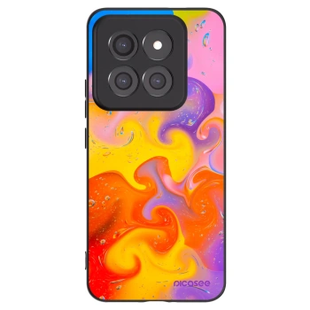 Picasee silikonový černý obal pro Xiaomi 14 Pro - Bubbles