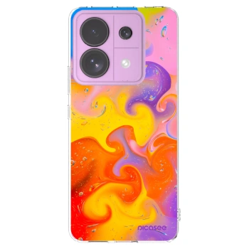 Picasee silikonový průhledný obal pro Xiaomi Redmi Note 13 Pro 5G - Bubbles