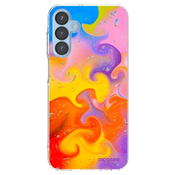 Picasee silikonový průhledný obal pro Samsung Galaxy A15 A156B 5G - Bubbles