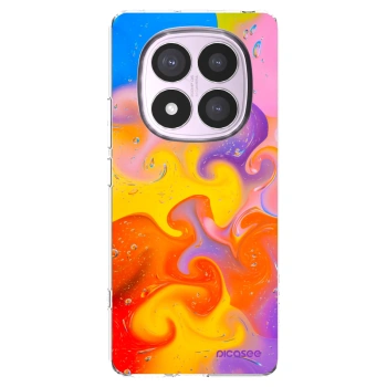Picasee silikonový průhledný obal pro Xiaomi Redmi Note 14 Pro 4G - Bubbles