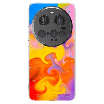 Picasee silikonový průhledný obal pro Xiaomi 15 Ultra - Bubbles