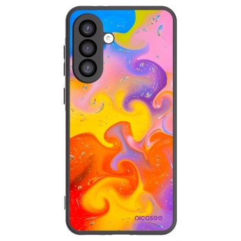 Picasee silikonový černý obal pro Samsung Galaxy A26 5G A266B - Bubbles