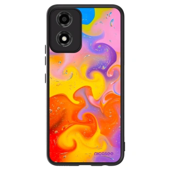 Obal pro Motorola Moto E14 - Bubbles