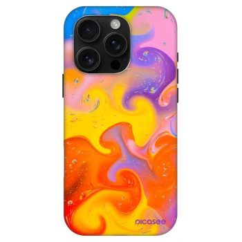 Picasee Fashion Case MagSafe Apple iPhone 16 Pro - Bubbles