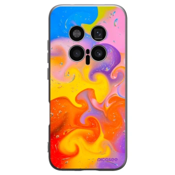 Picasee silikonový černý obal pro Honor Magic8 Pro 5G - Bubbles