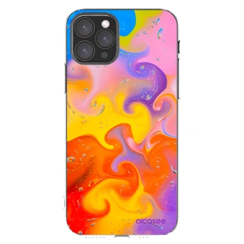 Picasee silikonový průhledný obal pro Apple iPhone 11 Pro - Bubbles