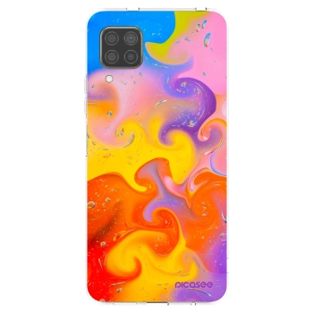 Picasee silikonový průhledný obal pro Huawei P40 Lite - Bubbles