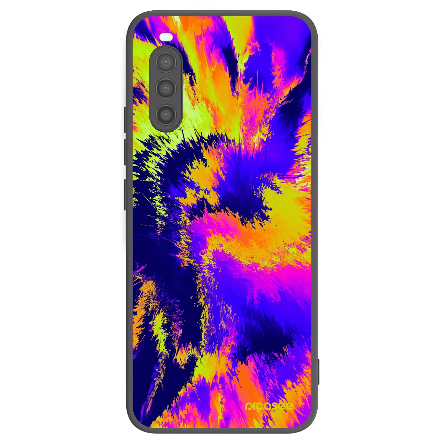 Picasee silikonový černý obal pro Sony Xperia 10 II - Burn