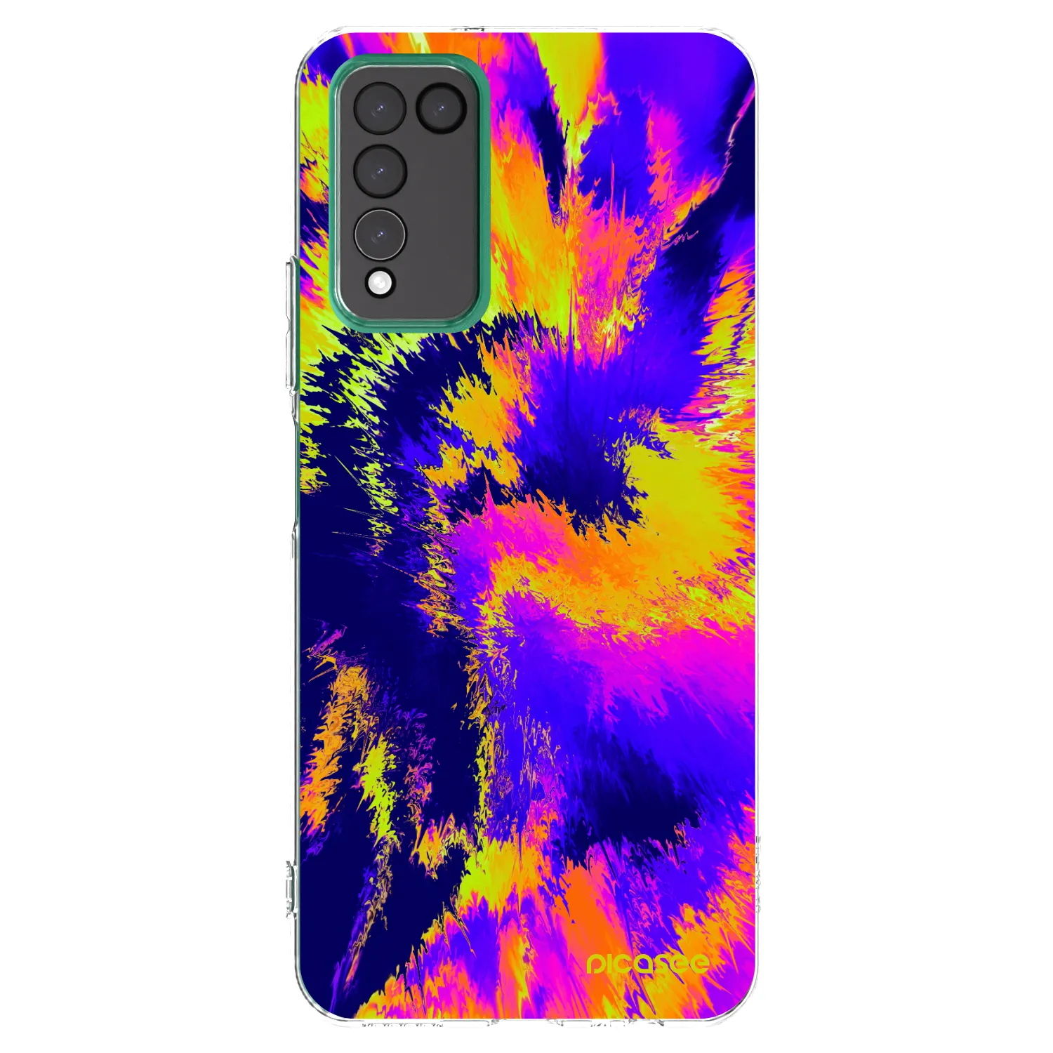 Picasee silikonový průhledný obal pro Honor 10X Lite - Burn