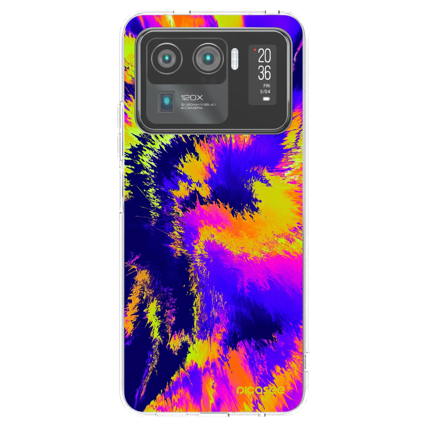 Picasee silikonový průhledný obal pro Xiaomi Mi 11 Ultra - Burn