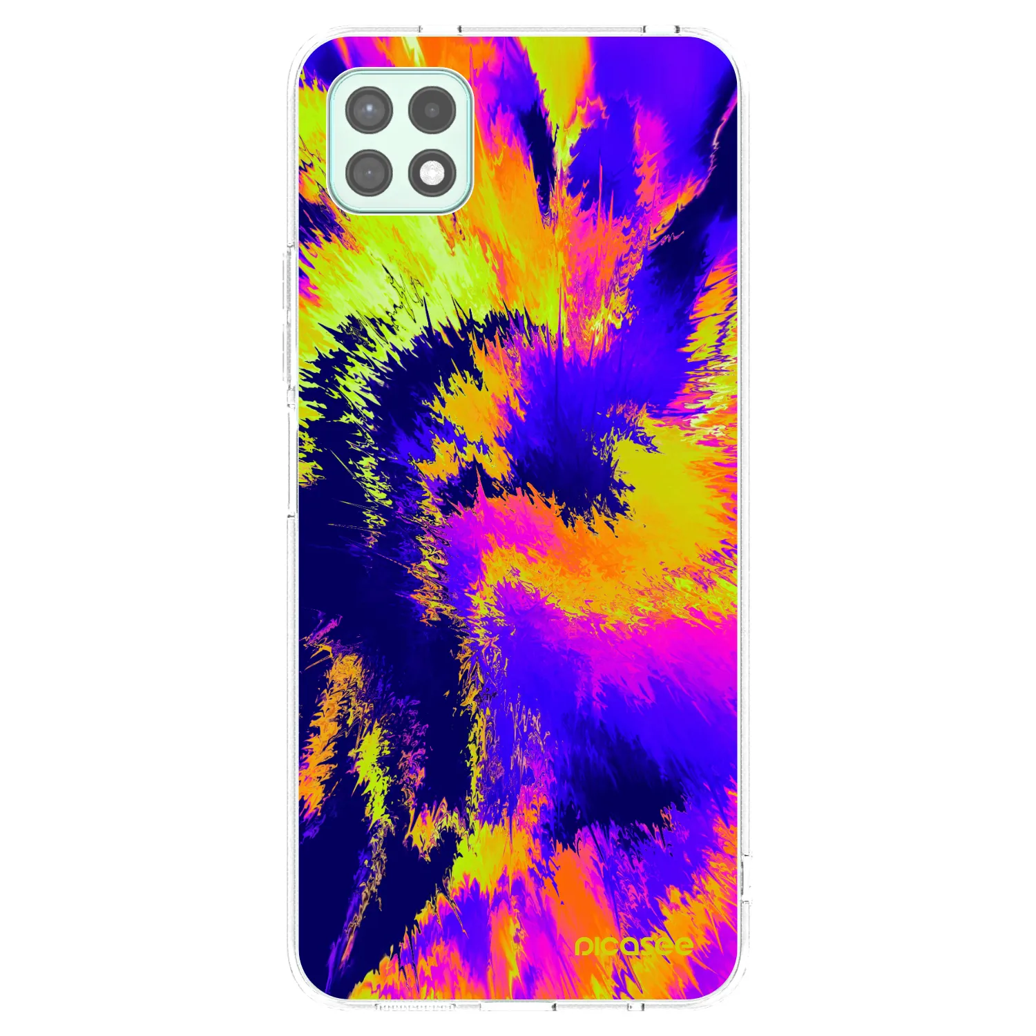 Picasee silikonový průhledný obal pro Samsung Galaxy A22 A226B 5G - Burn