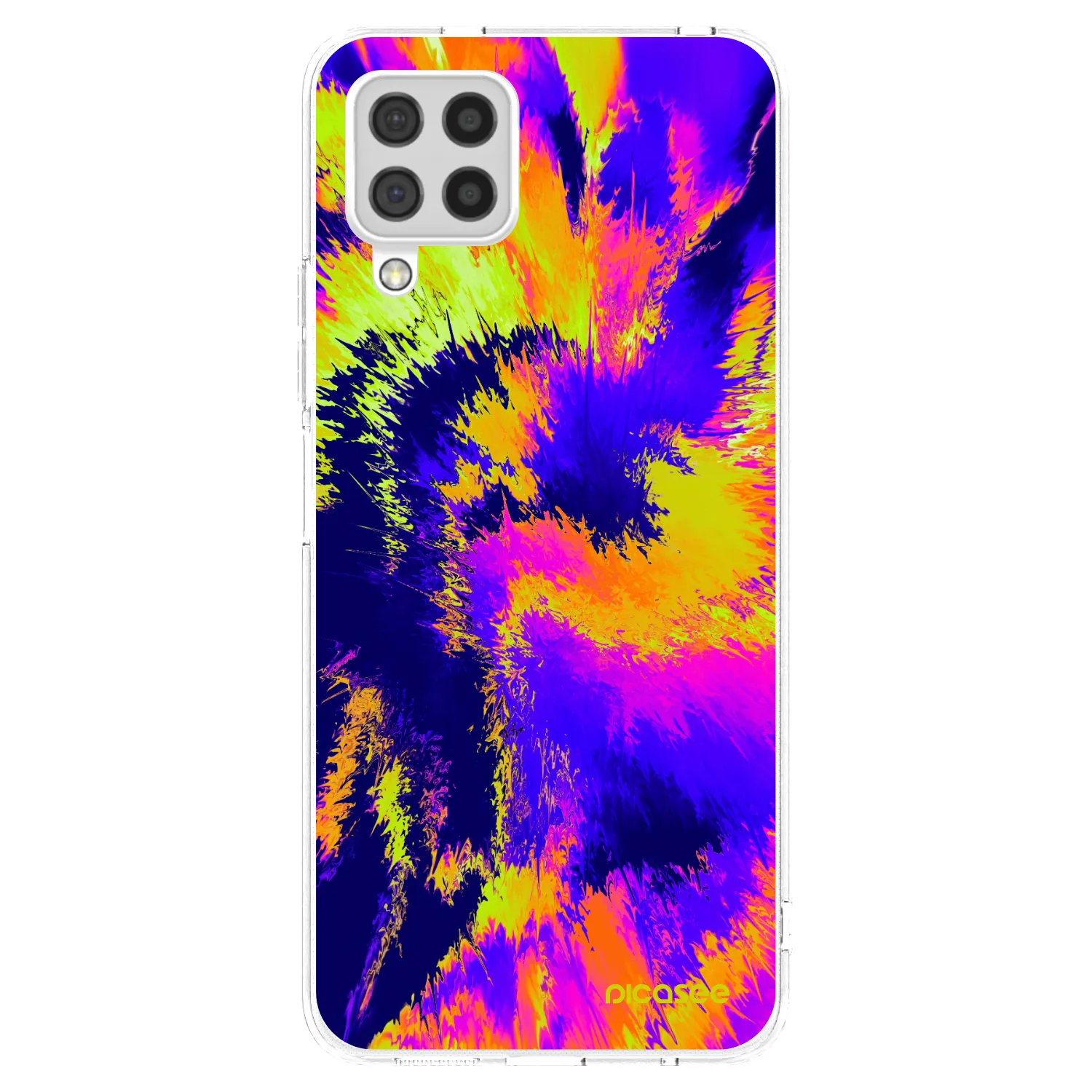 Picasee silikonový průhledný obal pro Samsung Galaxy A22 A225F 4G - Burn