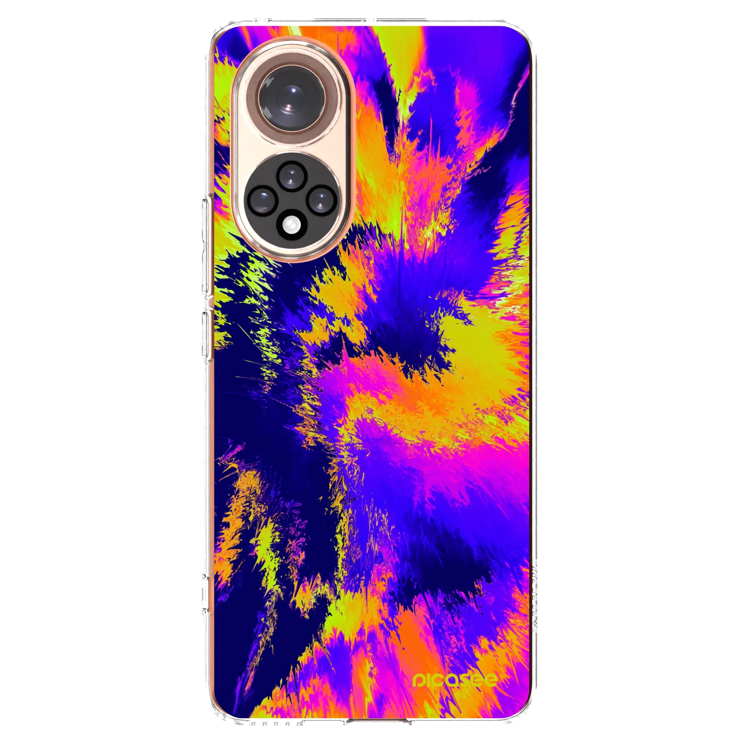 Picasee silikonový průhledný obal pro Honor 50 5G - Burn