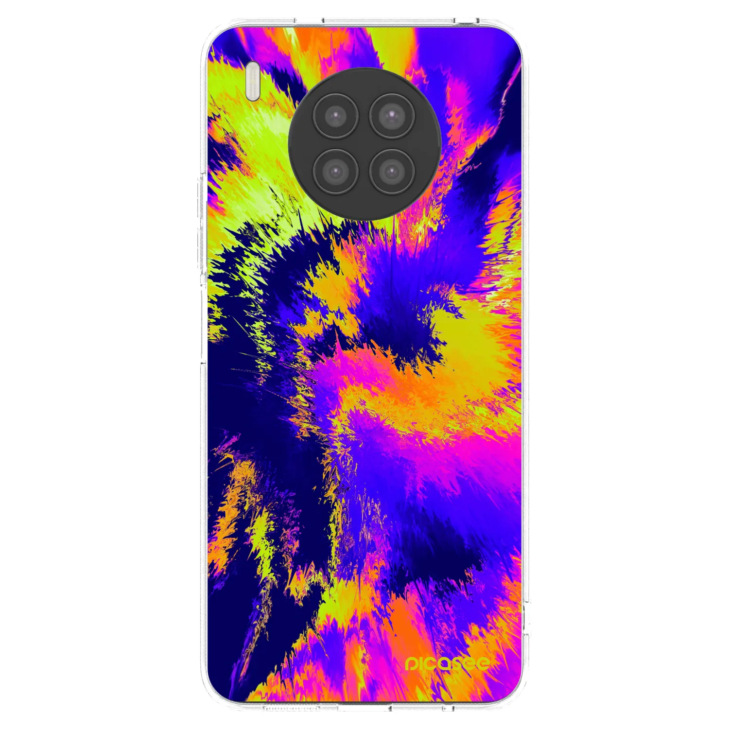 Picasee silikonový průhledný obal pro Huawei Nova 8i - Burn