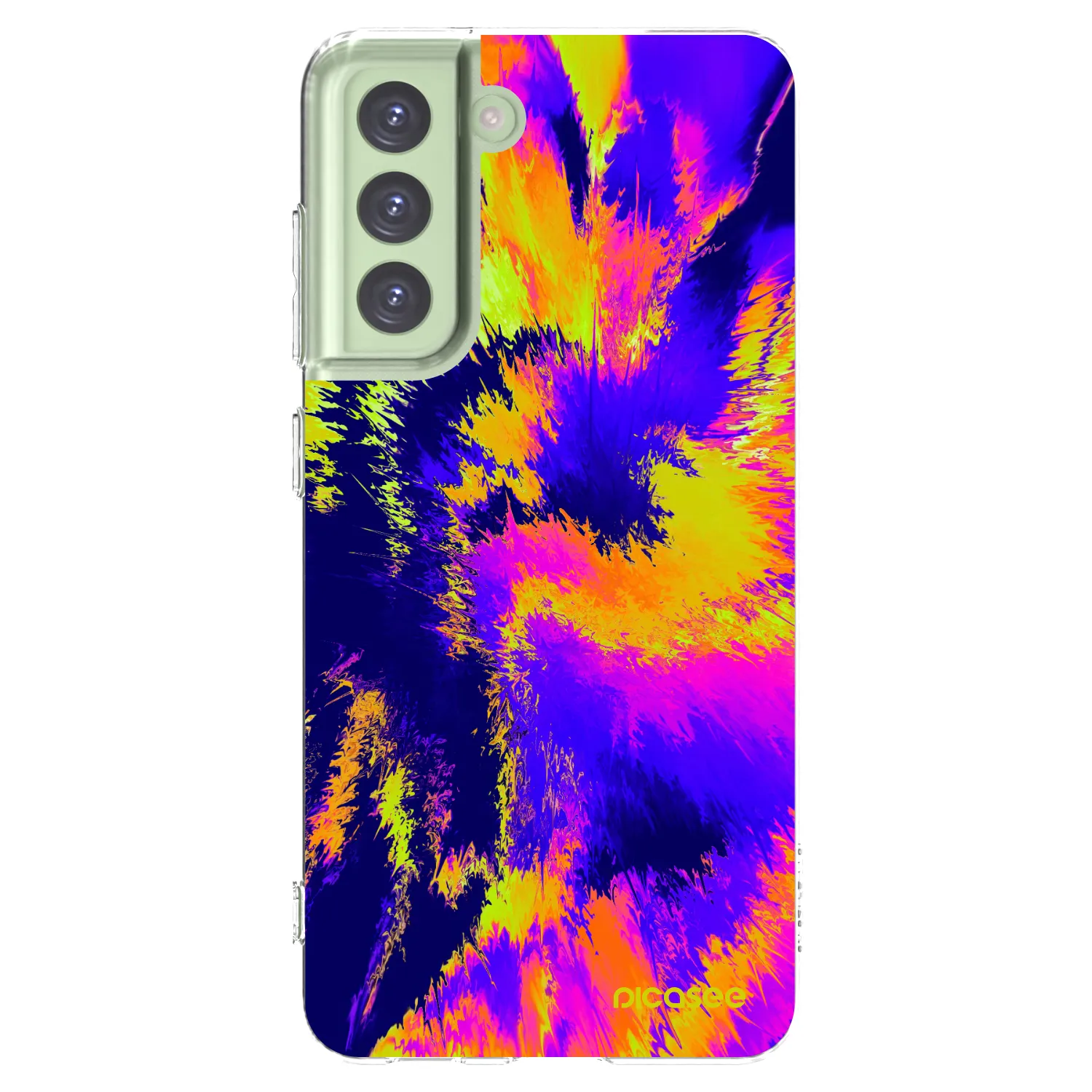 Picasee silikonový průhledný obal pro Samsung Galaxy S21 FE 5G - Burn