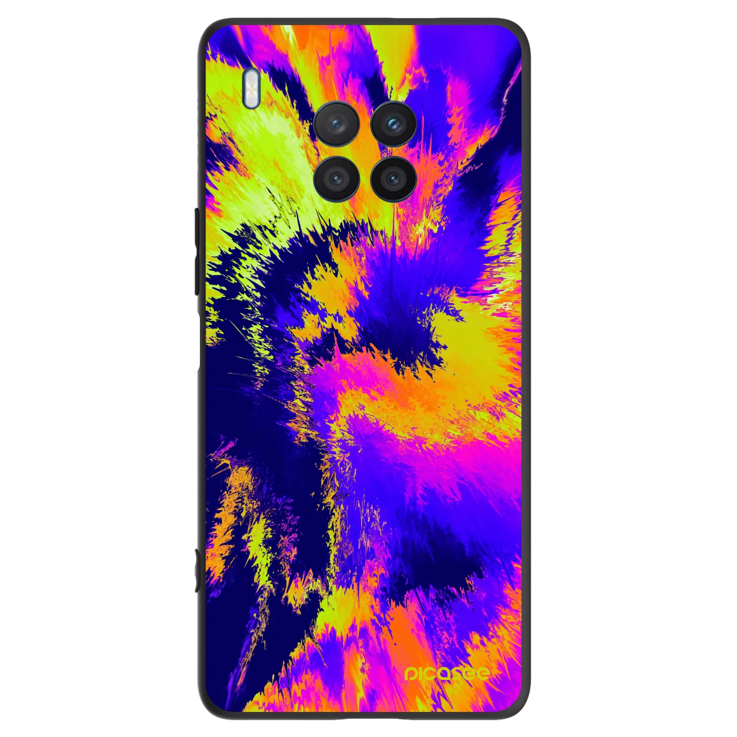 Picasee silikonový černý obal pro Honor 50 Lite - Burn