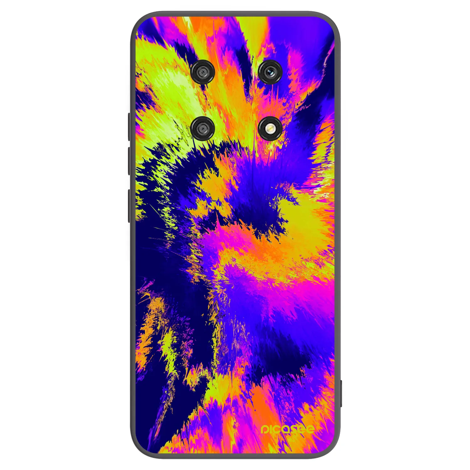 Picasee silikonový černý obal pro Honor Magic4 Lite 5G - Burn