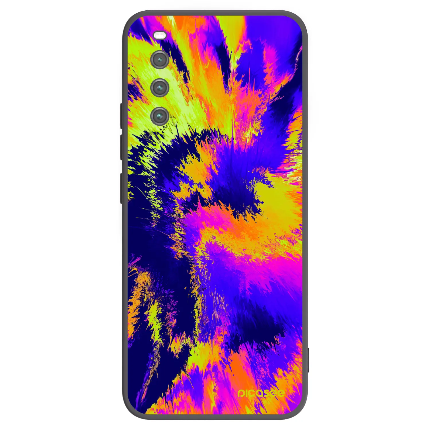 Picasee silikonový černý obal pro Sony Xperia 10 IV 5G - Burn