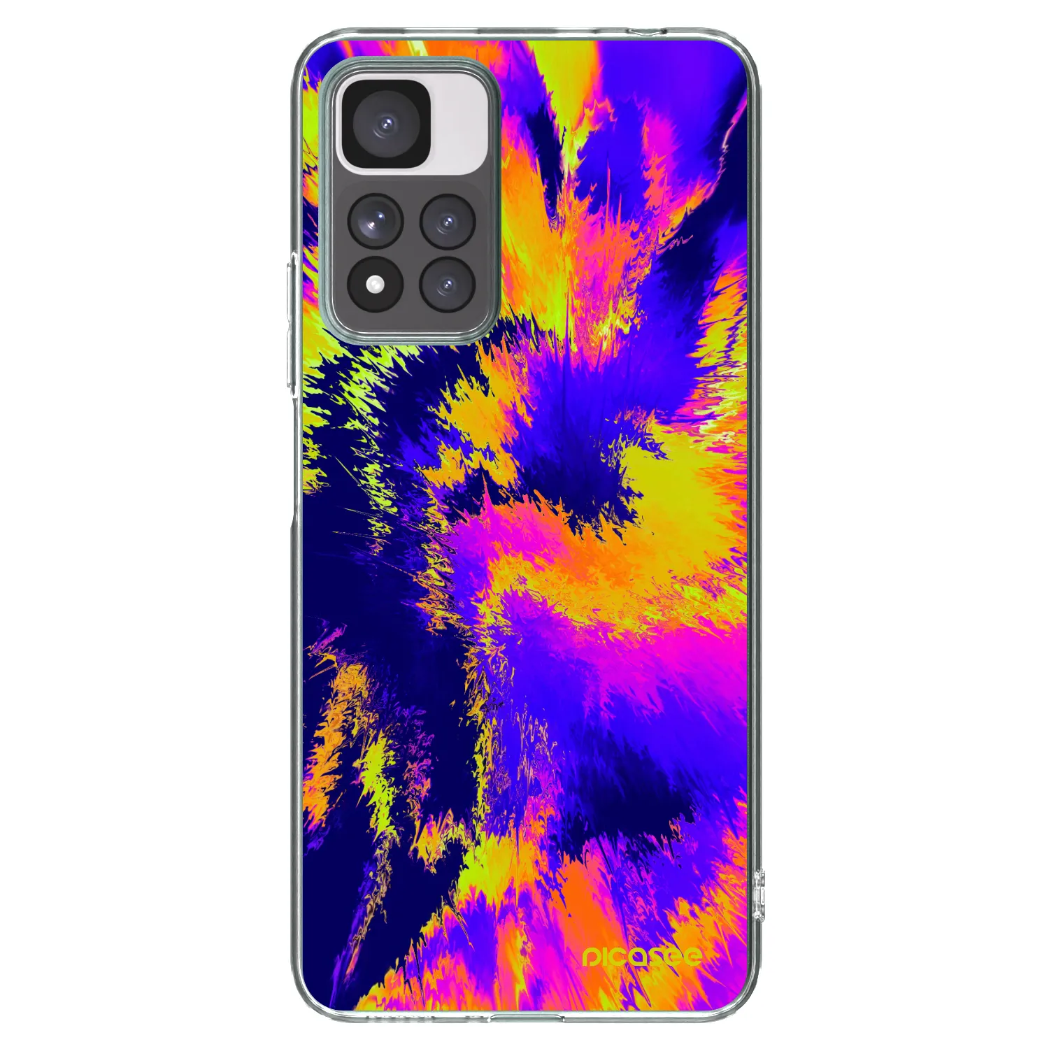 Picasee silikonový průhledný obal pro Xiaomi Redmi Note 11 Pro+ 5G - Burn