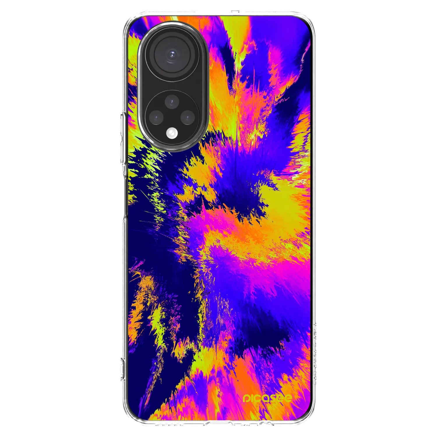 Picasee silikonový průhledný obal pro Honor X7 - Burn
