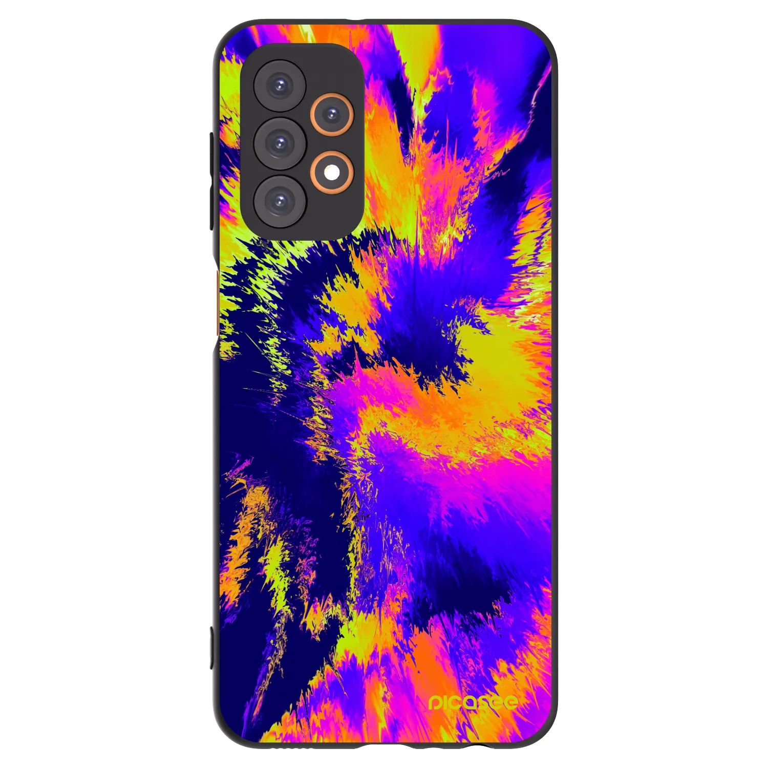 Picasee silikonový černý obal pro Samsung Galaxy A23 A236B 5G - Burn