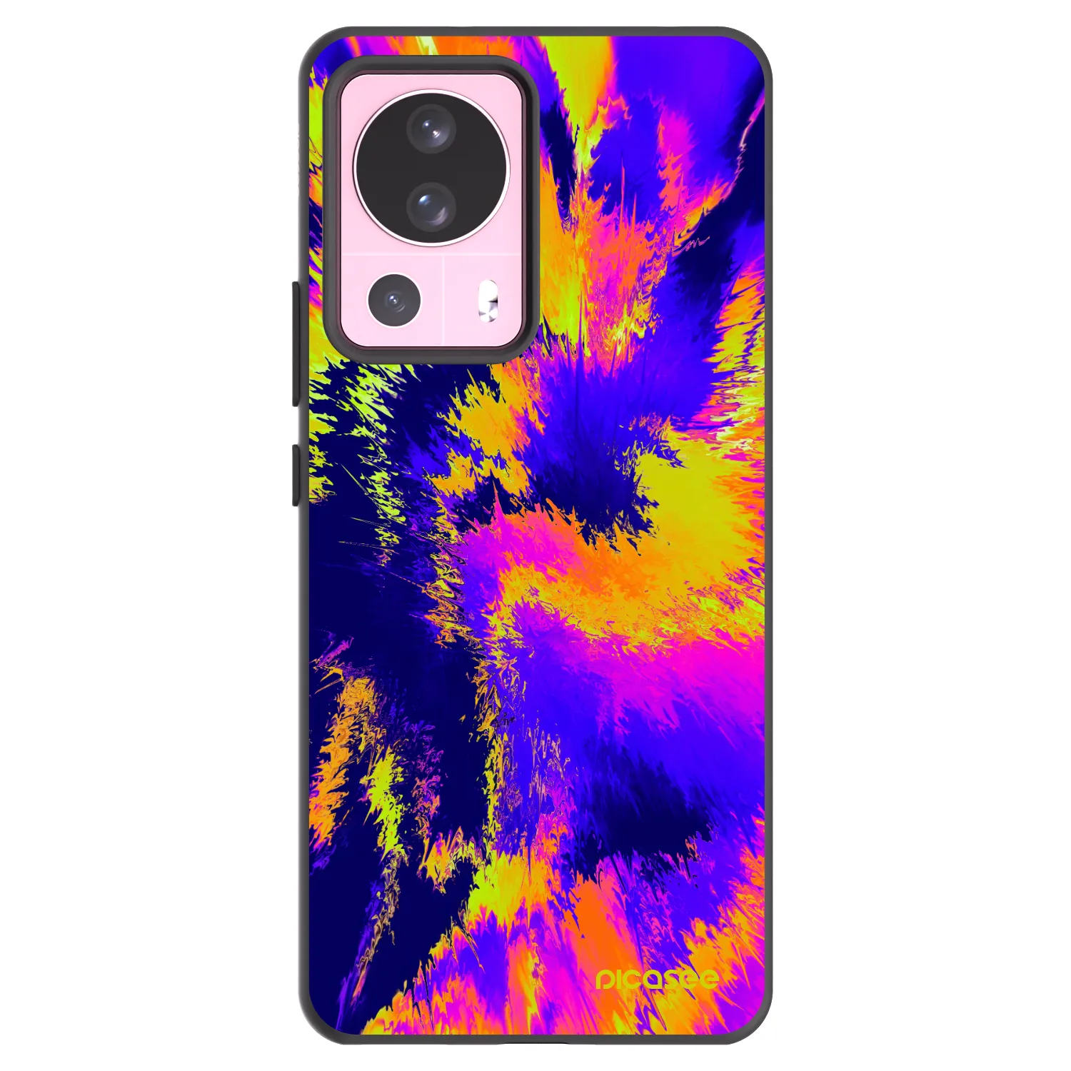 Picasee silikonový černý obal pro Xiaomi 13 Lite - Burn