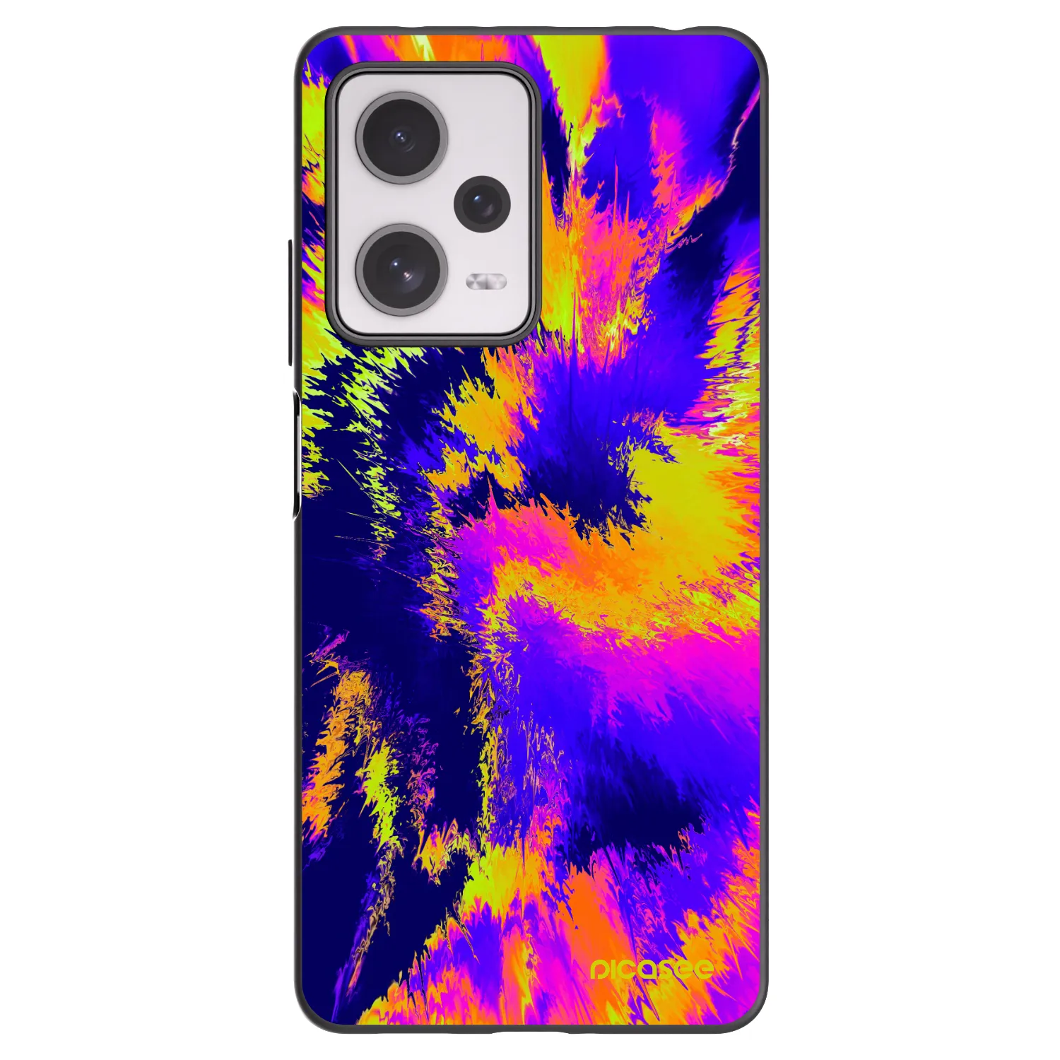 Picasee silikonový černý obal pro Xiaomi Redmi Note 12 Pro+ 5G - Burn