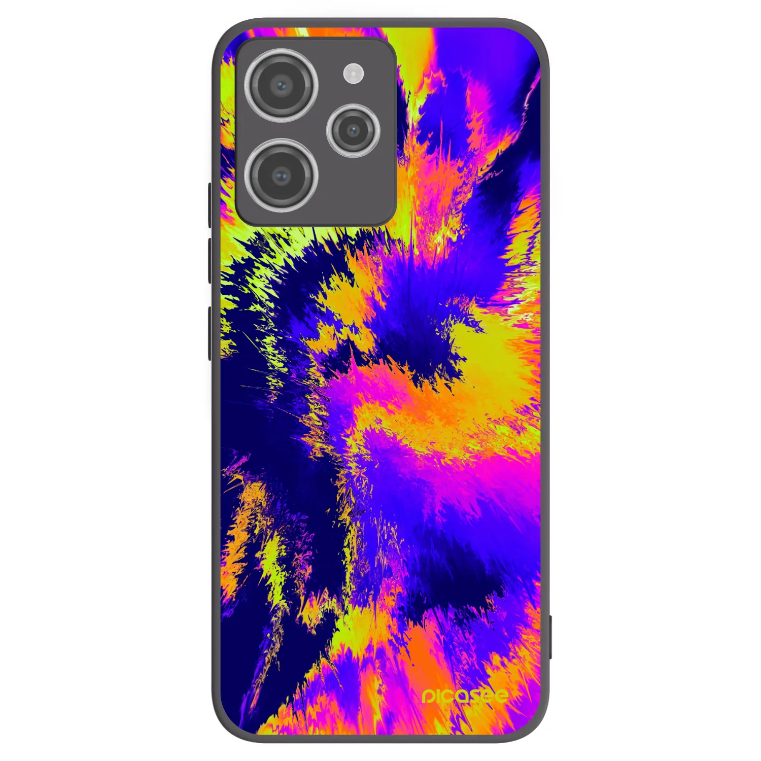 Picasee silikonový černý obal pro Xiaomi Redmi 12 4G - Burn
