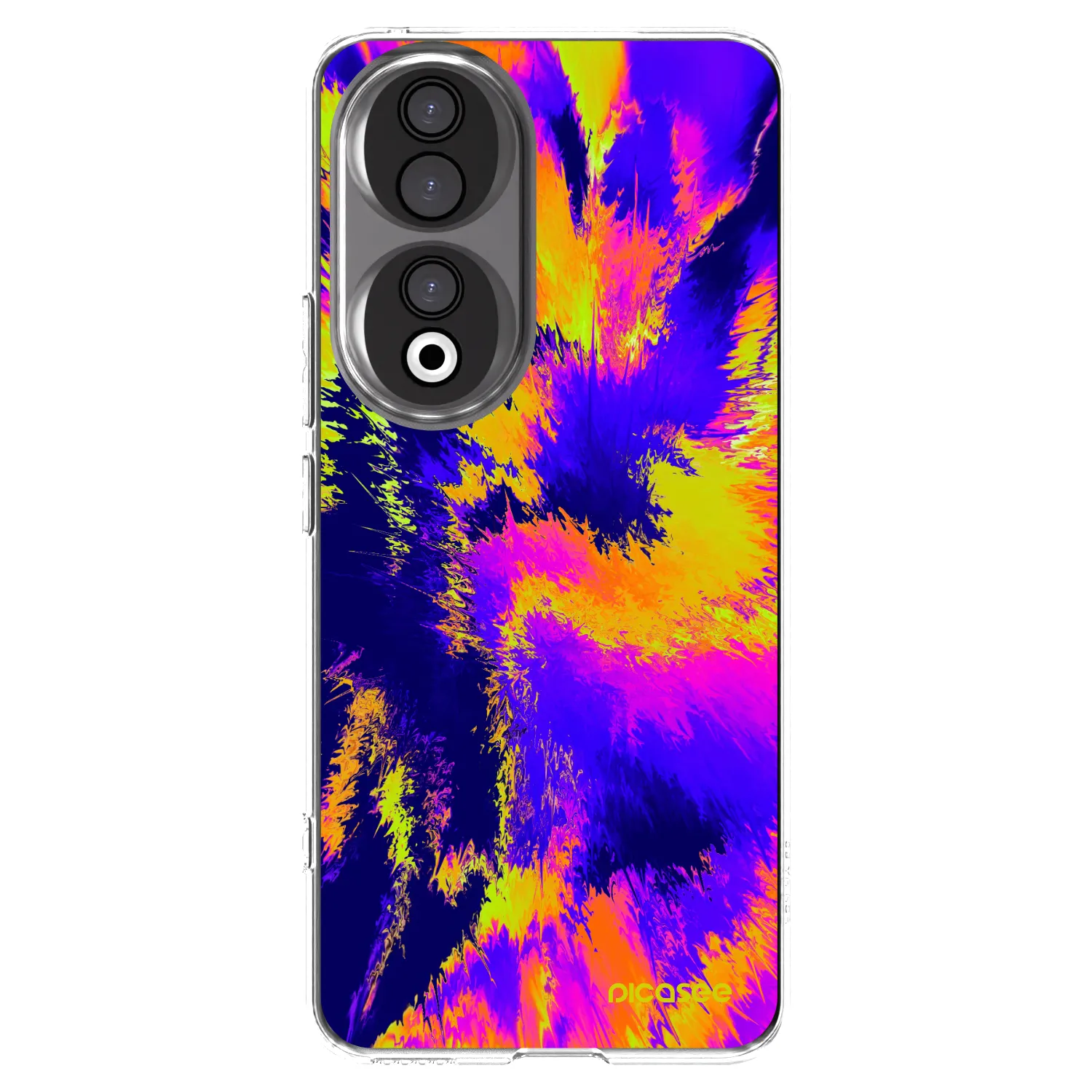 Picasee silikonový průhledný obal pro Honor 90 5G - Burn