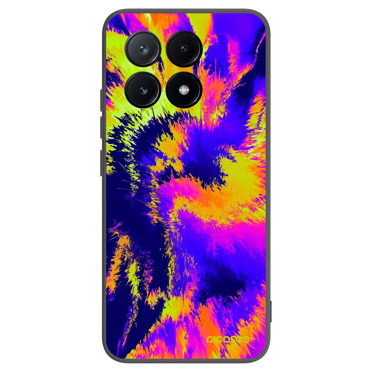 Picasee silikonový černý obal pro Xiaomi Poco X6 Pro - Burn